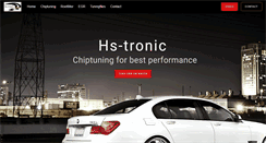 Desktop Screenshot of hs-tronic.be